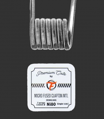 Micro Fused Clapton MTL 0.88Ω New Version (10pcs)