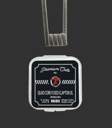 Quad Core Fused Clapton DL Ni80 0.20Ω (10pcs)