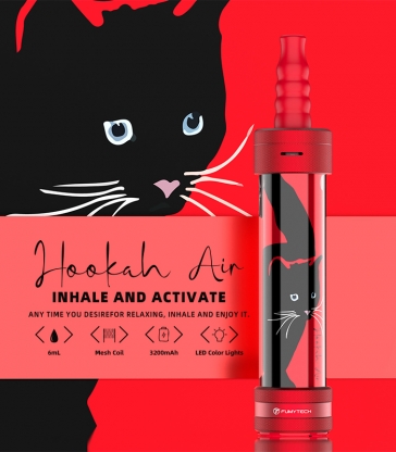 Hookah Air Cat Black